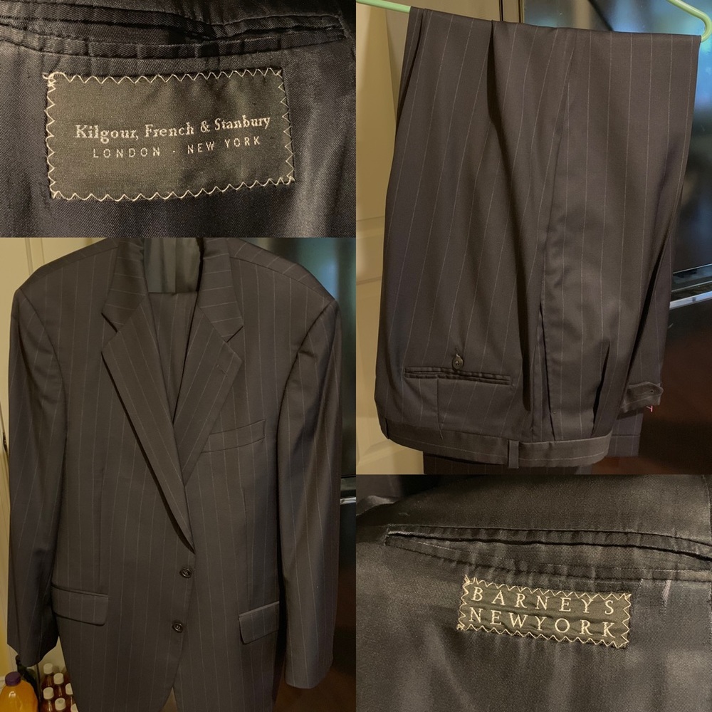 Barney’s New York Suit Set Kilgour French Stanbury